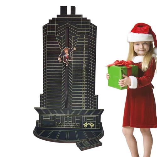Countdown-Kalender Weihnachten - Adventskalender Countdown Weihnachten | Adventskalender aus Holz, Hans Gruber Falling Off Plaza Die Hard Adventskalender Countdown Countdown von Generic