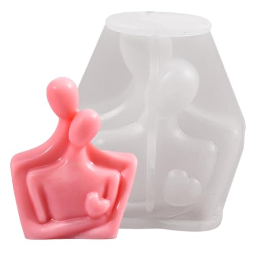 Couple Silicone Mold – Couple Mold, Fondant Mould | Fondant Mould, Love Couple Candle Silicone Resin Mold Boy And Girl Couple Molds Aromatherapy Decoration Mold von Generic