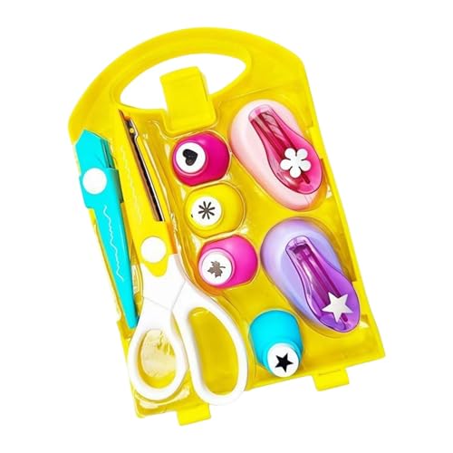 Craft Loch Punch, Formed Loch Punch, Lustige Kinder Puncher Craft Set, Blätter, Herz, Stern Papier Stempel für, Schule Scrapbooking Papierstänker für Kunst und Craft Loch Punch, Formed Loch Punch, Lustige Kinder Puncher Craft Set, Blätter, Herz, Stern Papier Stempel für, Schule Scrapbooking Papierstänker für Kunst und von Generic