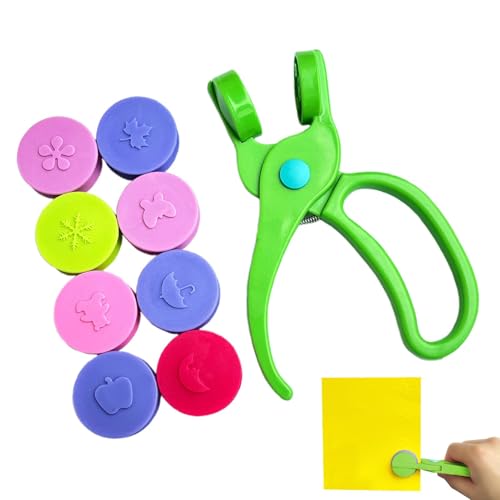 Craft Paper Comsser – Bürozubehör, 8 x Mandheld Paper Bosser | Lustige kreative Handwerkswerkzeuge, tragbare Papierprägung, Scrapbooking Craft Paper Bossers 7,48 x 5,31 x 1,18 Zoll von Generic