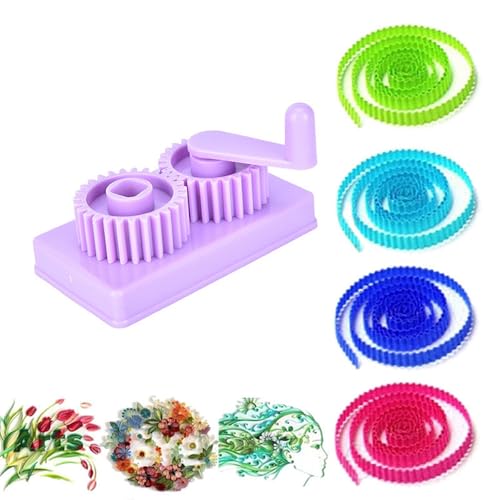 Craft Papier Crimper - Manuelle handbetriebene Crinkle Maschine, dekoratives Papierwasser-Werkzeug | Schleifformationsgeräte, Scrapbooking Embellment Versorgung, Künstlerische Muster Craft Papier Crimper - Manuelle handbetriebene Crinkle Maschine, dekoratives Papierwasser-Werkzeug | Schleifformationsgeräte, Scrapbooking Embellment Versorgung, Künstlerische Muster von Generic