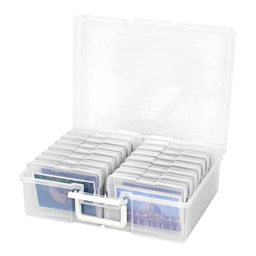 Craft Storage – Box zur Aufbewahrung von Fotos – Karten, Aufkleber, Briefmarken, Bastelaufbewahrung, Fotoaufbewahrung, 12 x 17 cm, um Ihre wertvollen Erinnerungen zu bewahren von Generic