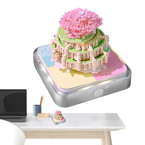 Creative 2025 Kalender - Premium -Papierhandwerksstil, einzigartiges kulturelles Geschenk | 3D core Castle Carousel -Kalender mit stereo geformten Haftnotizen, dekorativer Schreibtischverzier für Creative 2025 Kalender - Premium -Papierhandwerksstil, einzigartiges kulturelles Geschenk | 3D core Castle Carousel -Kalender mit stereo geformten Haftnotizen, dekorativer Schreibtischverzier für von Generic