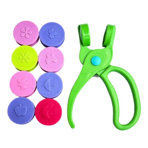 Creative Embossing Machine For Kids - 8 x Tragbare Tür | Bastelwerkzeuge für Scrapbooking | Papierprägegerät für Kinder, Lustiges Prägewerkzeug P Creative Embossing Machine For Kids - 8 x Tragbare Tür | Bastelwerkzeuge für Scrapbooking | Papierprägegerät für Kinder, Lustiges Prägewerkzeug P von Generic