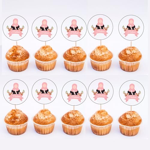 Cupcake Topper Hijab Cupcake Topper Cupcake Topper von Generic