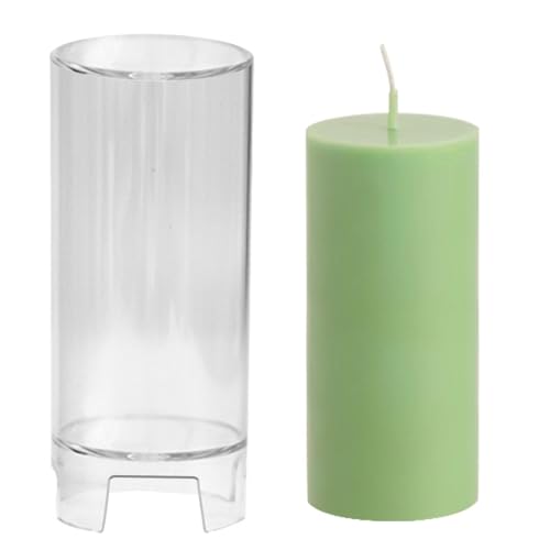 Cylinder Candle Molds – Wax Casting Form, Craft Mould | Reusable Pillar Candle Maker Tool, Heatproof Silicone Mold for Handmade Chime Candles, Tabletop Decor Projects, Scented Wax Art, Home Cylinder Candle Molds – Wax Casting Form, Craft Mould | Reusable Pillar Candle Maker Tool, Heatproof Silicone Mold for Handmade Chime Candles, Tabletop Decor Projects, Scented Wax Art, Home von Generic