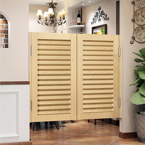 D,W70xH90cm, Schwingtüren Cafe Türe Retro Jalousie Massivholz Saloontüren Mit Scharnieren Bar Küchen Garten Terrasse Automatisch Schließende Trennwand Zauntür Innendekoration D,W70xH90cm, Schwingtüren Cafe Türe Retro Jalousie Massivholz Saloontüren Mit Scharnieren Bar Küchen Garten Terrasse Automatisch Schließende Trennwand Zauntür Innendekoration von Generic