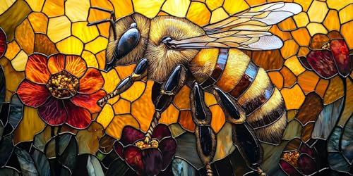 DIY Blumen Diamond Painting Groß Set, Bienen Diamond Painting Erwachsene Diamant Malerei Kinder Basteln Mädchen Diamond-painting Mosaik Bastelset Erwachsene Home Wand Dekoration Geschenk 40x80cm F283 DIY Blumen Diamond Painting Groß Set, Bienen Diamond Painting Erwachsene Diamant Malerei Kinder Basteln Mädchen Diamond-painting Mosaik Bastelset Erwachsene Home Wand Dekoration Geschenk 40x80cm F283 von Generic