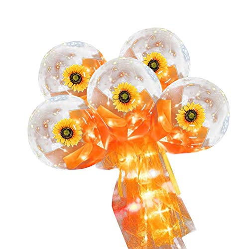 DIY Bouquet Leuchtendes LED-Produkt -Rose innovative Wohnkultur 3 Affen Figuren Silber (C, One Size) von Generic