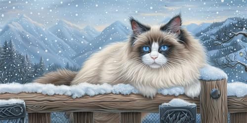DIY Katze Diamond Painting Erwachsene Groß XXL 90x180 cm 5D Diamant Painting Bilder Tier Full Diamant Art Malerei Stickerei Kreuzstich Set Basteln Malen Nach Zahlen Home Wand Dekor GeschenkeC-84 DIY Katze Diamond Painting Erwachsene Groß XXL 90x180 cm 5D Diamant Painting Bilder Tier Full Diamant Art Malerei Stickerei Kreuzstich Set Basteln Malen Nach Zahlen Home Wand Dekor GeschenkeC-84 von Generic
