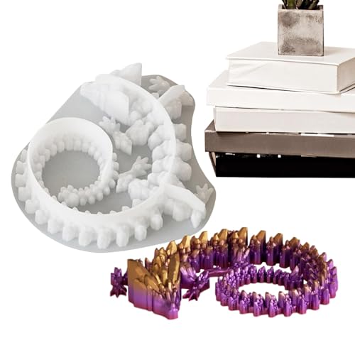Resin Gussform, Harz Silikonformen, Seifengießform, Kerzengießform, multifunktionale Epoxidharz Formen für Schmuck, Ornamente und von Generic