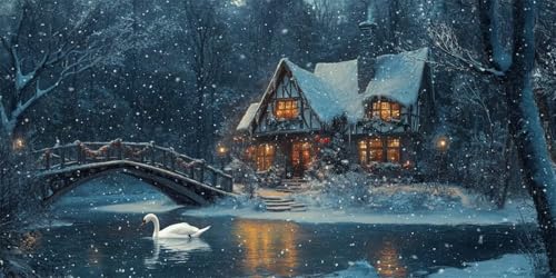 DIY Winter Diamond Painting Erwachsene Groß XXL 40x80 cm 5D Diamant Painting Bilder Schneeszene Full Diamant Art Malerei Stickerei Kreuzstich Set Basteln Home Wand Dekor Geschenke für Frauen C-76 DIY Winter Diamond Painting Erwachsene Groß XXL 40x80 cm 5D Diamant Painting Bilder Schneeszene Full Diamant Art Malerei Stickerei Kreuzstich Set Basteln Home Wand Dekor Geschenke für Frauen C-76 von Generic