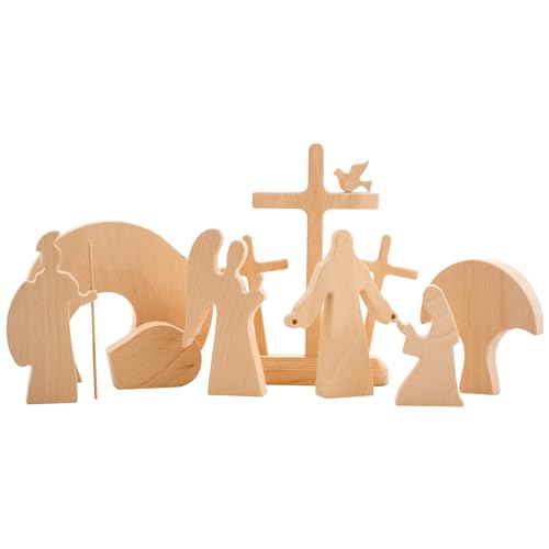 Das Leere Grab Osterszene Holz Tischschild Kreuz Krippe Tischdekoration Frühling Tischdekoration Desktop Dekor Geschenk Männer Ostern Osterdeko Das Leere Grab Osterszene Holz Tischschild Kreuz Krippe Tischdekoration Frühling Tischdekoration Desktop Dekor Geschenk Männer Ostern Osterdeko von Generic