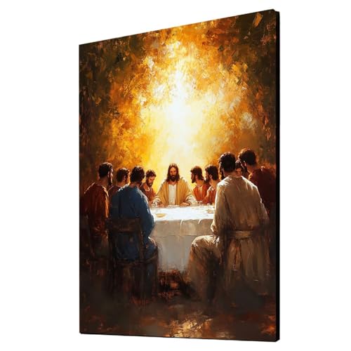 Das letzte Abendmahl Malen Nach Zahlen Erwachsene Landschaft Malen Nach Zahlen 135x100cm DIY Basteln Erwachsene Klarheit Farbe Leinwan Bilder mit Acrylfarben Set 3 Typen Pinsel für Zimmer Deko 2YH5020 Das letzte Abendmahl Malen Nach Zahlen Erwachsene Landschaft Malen Nach Zahlen 135x100cm DIY Basteln Erwachsene Klarheit Farbe Leinwan Bilder mit Acrylfarben Set 3 Typen Pinsel für Zimmer Deko 2YH5020 von Generic