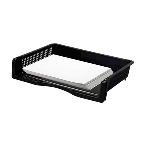 Datei-Organizer für Schreibtisch, Dateihalter für Büro | Schreibtisch-Ordner Organizer – stapelbarer Briefablage und Schreibtischdokumenten-Organizer von Generic
