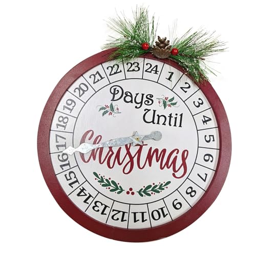 Dekoration des Countdown-Kalenders aus Holz, Kalender für den Weihnachts-Countdown-Kalender, Countdown-Kalender aus Holz, Dekoration von Ben Dekoration des Countdown-Kalenders aus Holz, Kalender für den Weihnachts-Countdown-Kalender, Countdown-Kalender aus Holz, Dekoration von Ben von Generic