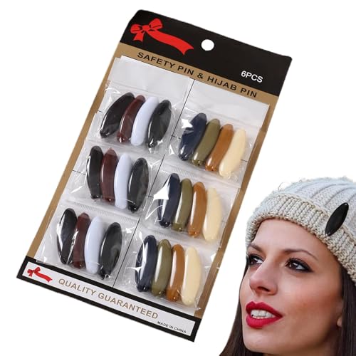 Dekorative Sicherheitsnadeln, Kleidernadeln | Farbige Bandana-Nadeln | Multifunktions-Schalklammern, 24-faches tragbares dekoratives Broschen-Set für Zuhause, Studio und Reisen Dekorative Sicherheitsnadeln, Kleidernadeln | Farbige Bandana-Nadeln | Multifunktions-Schalklammern, 24-faches tragbares dekoratives Broschen-Set für Zuhause, Studio und Reisen von Generic