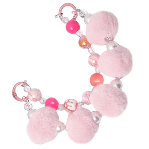 Dekorative Taschenkette, Perlen Tasche Charm Kette | Clip Kette Zubehör - Handgefertigte Perlenkette Anhänger schafft visuelle und taktile Attraktivität von Generic