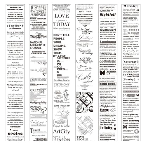 Dekoratives Band für Handwerk, Band für Kunst und Handwerk, wasserdicht, in Schwarz und Weiß für Erwachsene – Klebeband für englisches Notizbuch, Tagesbedarf Dekoratives Band für Handwerk, Band für Kunst und Handwerk, wasserdicht, in Schwarz und Weiß für Erwachsene – Klebeband für englisches Notizbuch, Tagesbedarf von Generic