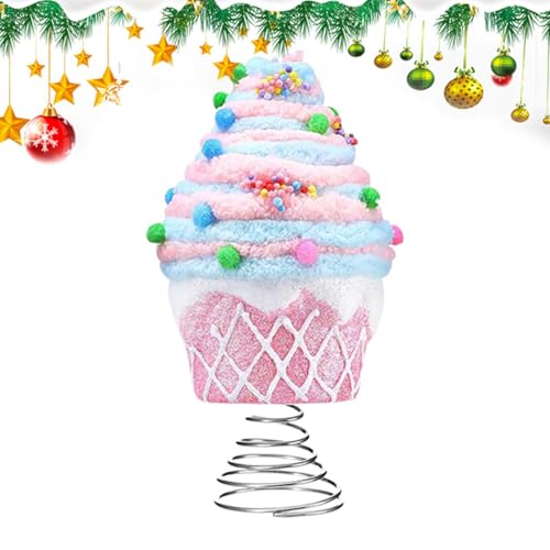 Dessertbaum-Topper in Pastellfarben, Dekoration für den Weihnachtsbaum, niedlicher Weihnachtsbaumschmuck für Dessert, Kuchen, Cupcake-Dekorationen für den Weihnachtsbaum Dessertbaum-Topper in Pastellfarben, Dekoration für den Weihnachtsbaum, niedlicher Weihnachtsbaumschmuck für Dessert, Kuchen, Cupcake-Dekorationen für den Weihnachtsbaum von Generic