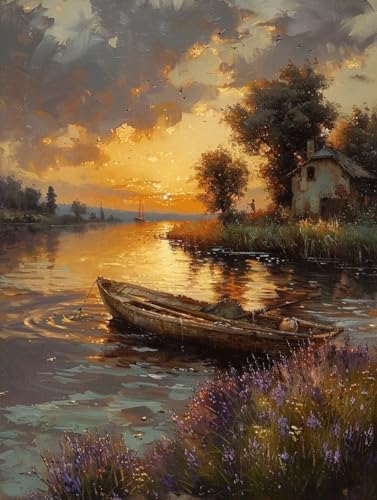 Diamant Painting LäNdlich Diamond Painting Erwachsene Landschaft, 5D DIY Bastelset Erwachsene, Diamanten Kinder Runder Stein, Mosaikherstellung Kreativ Bastelset, Geschenke Deko 30x40cm - YZ250986P Diamant Painting LäNdlich Diamond Painting Erwachsene Landschaft, 5D DIY Bastelset Erwachsene, Diamanten Kinder Runder Stein, Mosaikherstellung Kreativ Bastelset, Geschenke Deko 30x40cm - YZ250986P von Generic