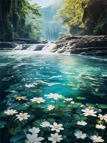 Diamond Painting, 5D Diamant Painting Bilder Groß, Diamond Painting Erwachsene Kinder, Groß Diamond Painting Set, Diamond Painting Bilder, 5D Diamond Painting Grosse Bilder Waterfall 40x50cm Diamond Painting, 5D Diamant Painting Bilder Groß, Diamond Painting Erwachsene Kinder, Groß Diamond Painting Set, Diamond Painting Bilder, 5D Diamond Painting Grosse Bilder Waterfall 40x50cm von Generic