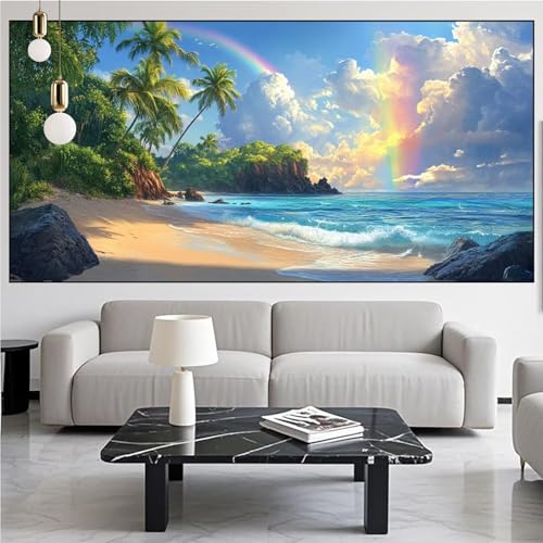 Diamond Painting Ägäisches Meer Diamont Painting Bilder Landschaft Malen Nach Zahlen Set für Kinder Erwachsene,Vollbohrung Crystal Bastelset Mädchen Mosaikherstellung,Diamant Malerei 90x250cm KM-638 Diamond Painting Ägäisches Meer Diamont Painting Bilder Landschaft Malen Nach Zahlen Set für Kinder Erwachsene,Vollbohrung Crystal Bastelset Mädchen Mosaikherstellung,Diamant Malerei 90x250cm KM-638 von Generic