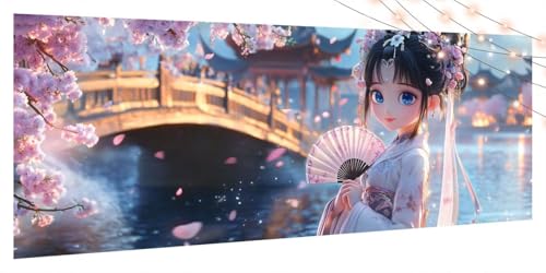 Diamond Painting Anime, Diamant Painting Bilder Erwachsene Niedlich, DIY Diamond Art Kinder Malen Nach Zahlen Bastelset, 5D Diamant Kunst Malerei Stickerei Set, Geschenke Home Wand Dekor 80x180cm T107 Diamond Painting Anime, Diamant Painting Bilder Erwachsene Niedlich, DIY Diamond Art Kinder Malen Nach Zahlen Bastelset, 5D Diamant Kunst Malerei Stickerei Set, Geschenke Home Wand Dekor 80x180cm T107 von Generic