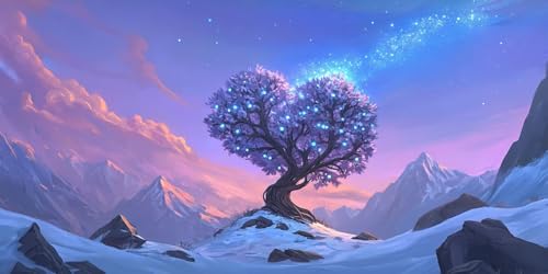 Diamond Painting Baum, 5D Diamond Painting Zubehör, Liebe DIY Full Drill Rund Bohrer Kristall Wasserbohrer Kreuz Stickerei Basteln Kits Für Erwachsene kinder, Als Geschenk und Wanddeko 140x70cm T-z860 Diamond Painting Baum, 5D Diamond Painting Zubehör, Liebe DIY Full Drill Rund Bohrer Kristall Wasserbohrer Kreuz Stickerei Basteln Kits Für Erwachsene kinder, Als Geschenk und Wanddeko 140x70cm T-z860 von Generic