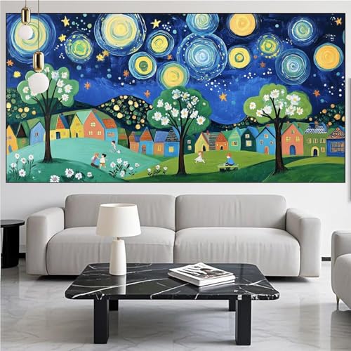 Diamond Painting Baum Diamont Painting Bilder Landschaft Malen Nach Zahlen Set für Kinder Erwachsene,5D Vollbohrung Crystal Bastelset Mädchen Mosaikherstellung,DIY Diamant Malerei 40x100cm KM-836 Diamond Painting Baum Diamont Painting Bilder Landschaft Malen Nach Zahlen Set für Kinder Erwachsene,5D Vollbohrung Crystal Bastelset Mädchen Mosaikherstellung,DIY Diamant Malerei 40x100cm KM-836 von Generic