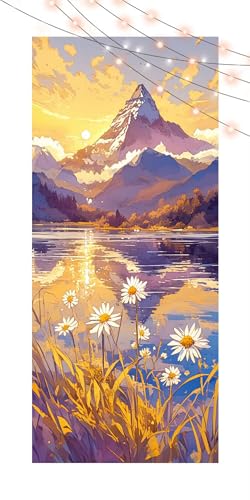 Diamond Painting Berg, Diamond Painting Erwachsene Groß XXL 80x180cm, DIY Diamand Art Mosaikherstellung Zubehör, 5D Diamant Stickerei Kits für Anfänger und Kinder, Wand Dekor Sonnenuntergang T1340 Diamond Painting Berg, Diamond Painting Erwachsene Groß XXL 80x180cm, DIY Diamand Art Mosaikherstellung Zubehör, 5D Diamant Stickerei Kits für Anfänger und Kinder, Wand Dekor Sonnenuntergang T1340 von Generic