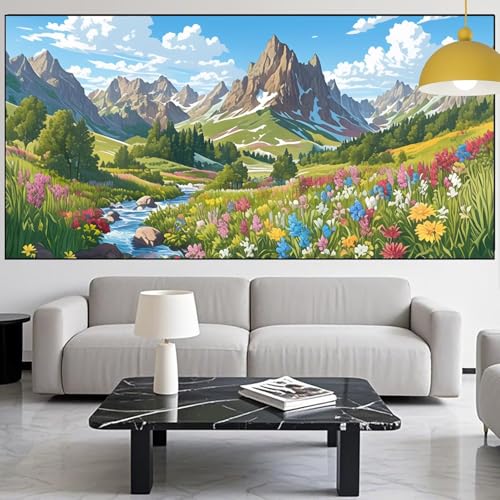 Diamond Painting Berg Diamond Painting Erwachsene 30x60cm Diamant Malerei Blume Malen Nach Zahlen DIY Strass Kunst Mosaikherstellung Crystal Stickerei Malerei Kits für Home Dekor Geschenke YM-1063 Diamond Painting Berg Diamond Painting Erwachsene 30x60cm Diamant Malerei Blume Malen Nach Zahlen DIY Strass Kunst Mosaikherstellung Crystal Stickerei Malerei Kits für Home Dekor Geschenke YM-1063 von Generic