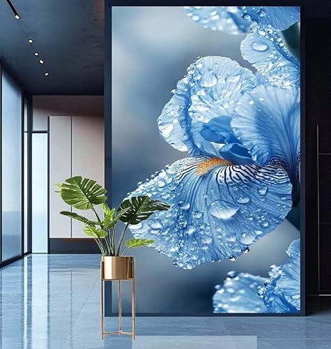 Diamond Painting Blau Diamont Painting Bilder Blume Malen Nach Zahlen Set für Kinder Erwachsene,5D Voll Crystal Bastelset Mädchen Mosaikherstellung,DIY Diamant Malerei für Geschenke 30x80cm E711 Diamond Painting Blau Diamont Painting Bilder Blume Malen Nach Zahlen Set für Kinder Erwachsene,5D Voll Crystal Bastelset Mädchen Mosaikherstellung,DIY Diamant Malerei für Geschenke 30x80cm E711 von Generic