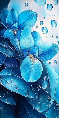 Diamond Painting Blume, Diamond Painting Erwachsene Kinder Anlage, DIY Diamantmalerei Handwerk, Mosaikherstellung Crystal Strass Malerei Kit, Als Geschenk, Wanddekoration für Hause 25x50cm C-745 Diamond Painting Blume, Diamond Painting Erwachsene Kinder Anlage, DIY Diamantmalerei Handwerk, Mosaikherstellung Crystal Strass Malerei Kit, Als Geschenk, Wanddekoration für Hause 25x50cm C-745 von Generic