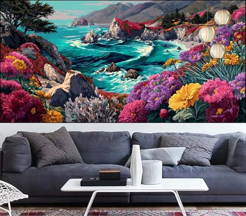 Diamond Painting Blume Diamant Painting Bilder Ägäisches Meer Malen Nach Zahlen Erwachsene DIY Mosaikherstellung Puzzle,Diamant Malerei Stickerei Kreuzstich set,Deko Gift für Frauen 90x250cm VQ-526 Diamond Painting Blume Diamant Painting Bilder Ägäisches Meer Malen Nach Zahlen Erwachsene DIY Mosaikherstellung Puzzle,Diamant Malerei Stickerei Kreuzstich set,Deko Gift für Frauen 90x250cm VQ-526 von Generic