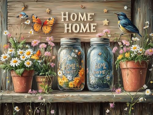 Diamond Painting Blume Schmetterling Zubehör Set, 5D DIY Diamant Malerei für Erwachsene und Kinder, Mosai Vollbohrer Diamanten Malerei Stickerei Kreuzstich Geschenke Home Dekorationen 35x70cm C-696 Diamond Painting Blume Schmetterling Zubehör Set, 5D DIY Diamant Malerei für Erwachsene und Kinder, Mosai Vollbohrer Diamanten Malerei Stickerei Kreuzstich Geschenke Home Dekorationen 35x70cm C-696 von Generic