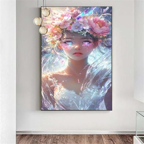 Diamond Painting Blumen Göttin Diamond Painting Erwachsene xxl,DIY Malen nach Zahlen Diamant Set Frauen,Diamant Stickerei Kreuzstich Basteln Set Geschenke für Frauen Deko Schlafzimmer 70x200cm j-1123 Diamond Painting Blumen Göttin Diamond Painting Erwachsene xxl,DIY Malen nach Zahlen Diamant Set Frauen,Diamant Stickerei Kreuzstich Basteln Set Geschenke für Frauen Deko Schlafzimmer 70x200cm j-1123 von Generic