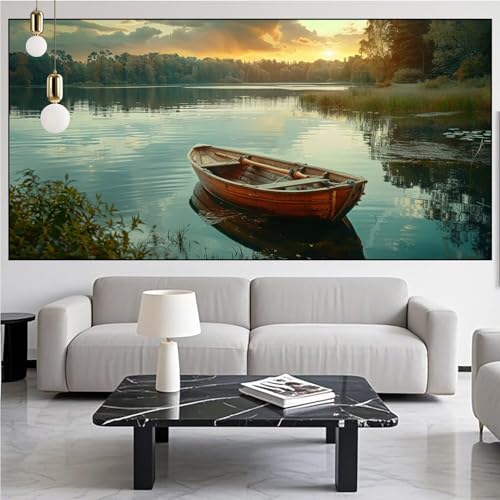 Diamond Painting Boot Diamond Painting Erwachsene Groß xxl 100x300cm Diamant Malerei Wald Malen Nach Zahlen DIY Strass Kunst Mosaikherstellung Crystal Stickerei Malerei Kits für Home Dekor KM-863 Diamond Painting Boot Diamond Painting Erwachsene Groß xxl 100x300cm Diamant Malerei Wald Malen Nach Zahlen DIY Strass Kunst Mosaikherstellung Crystal Stickerei Malerei Kits für Home Dekor KM-863 von Generic