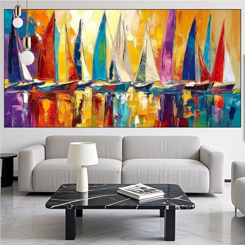 Diamond Painting Boot Diamont Painting Bilder Abstrakt Malen Nach Zahlen Set für Kinder Erwachsene,5D Vollbohrung Crystal Bastelset Mädchen Mosaikherstellung,DIY Diamant Malerei,Gifts 90x250cm KM-862 Diamond Painting Boot Diamont Painting Bilder Abstrakt Malen Nach Zahlen Set für Kinder Erwachsene,5D Vollbohrung Crystal Bastelset Mädchen Mosaikherstellung,DIY Diamant Malerei,Gifts 90x250cm KM-862 von Generic