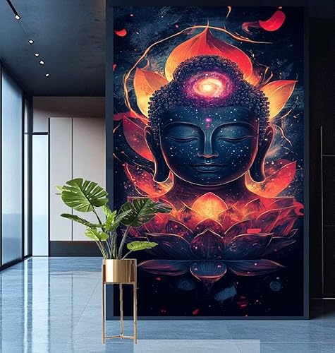 Diamond Painting Buddha Diamont Painting Bilder Lotus Malen Nach Zahlen Set für Kinder Erwachsene,5D Voll Crystal Bastelset Mädchen Mosaikherstellung,DIY Diamant Malerei für Geschenke 30x60cm E603 Diamond Painting Buddha Diamont Painting Bilder Lotus Malen Nach Zahlen Set für Kinder Erwachsene,5D Voll Crystal Bastelset Mädchen Mosaikherstellung,DIY Diamant Malerei für Geschenke 30x60cm E603 von Generic
