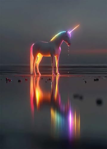 Diamond Painting Einhorn Diamant Painting Bilder Strand Crystal Art 5D DIY Eckige Steine Diamant Malerei Cross Stitch Stickerei Basteln Erwachsene für Home Zimmer Deko, Geschenke 50 x 70 cm -bby25071M Diamond Painting Einhorn Diamant Painting Bilder Strand Crystal Art 5D DIY Eckige Steine Diamant Malerei Cross Stitch Stickerei Basteln Erwachsene für Home Zimmer Deko, Geschenke 50 x 70 cm -bby25071M von Generic