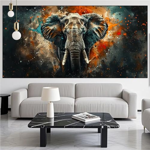Diamond Painting Elefant Diamond Painting Erwachsene Groß xxl 100x300cm Diamant Malerei Tier Malen Nach Zahlen DIY Strass Kunst Mosaikherstellung Crystal Stickerei Malerei Kits für Home Dekor KM-653 Diamond Painting Elefant Diamond Painting Erwachsene Groß xxl 100x300cm Diamant Malerei Tier Malen Nach Zahlen DIY Strass Kunst Mosaikherstellung Crystal Stickerei Malerei Kits für Home Dekor KM-653 von Generic