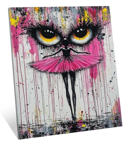 Diamond Painting Erwachsene Abstrakt Diamond Painting Kinder, DIY Full Drill Balletttänzerin Diamant Malerei Erwachsene Set, Basteln Mädchen 7 10 Jahre Diamant Bilder, Als Geschenk 45x60 cm H-5475 von Generic