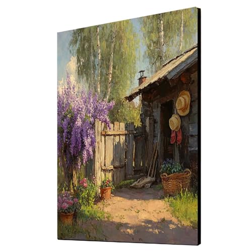 Diamond Painting Erwachsene Blume Diamond Painting Landschaft, Diamant Malen Nach Zahlen, 5D DIY Crystal art Cross Stickerei Basteln Erwachsene, Home Ästhetik Wand Dekor, Geschenke 35x50 cm 1ZSH-11553 von Generic