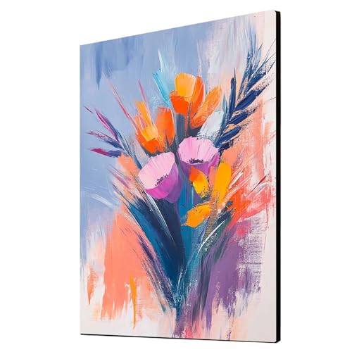 Diamond Painting Erwachsene Blume Diamond Painting Pflanzen, Diamant Malen Nach Zahlen, 5D DIY Crystal art Cross Stickerei Basteln Erwachsene, Home Ästhetik Wand Dekor, Geschenke 80 x 110 cm 1ZSH-5768 von Generic