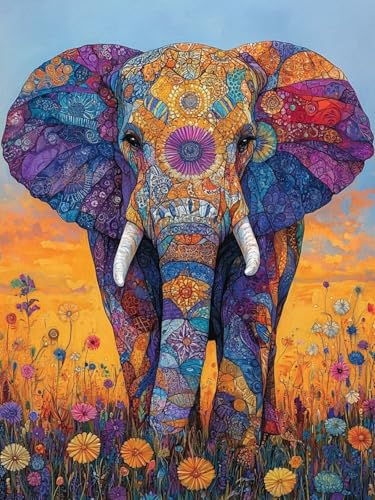 Diamond Painting Erwachsene Blumen70x100cm 5d Diamant Painting Bilder Kinder Tier Diy Full Drill Crystal art Diamant Malerei Mit VollstäNdiges Werkzeug für Home Wall Dekor Geschenke für Frauen T169 von Generic