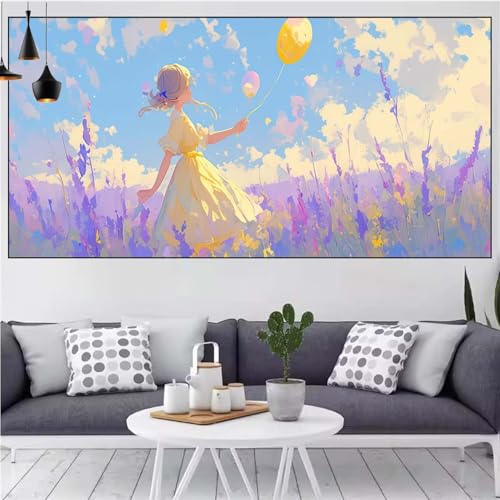 Diamond Painting Erwachsene Frau Diamant Painting Bilder Landschaft,5D Vierkantbohrer Diamant Malerei Leinwand Stickerei Bastelset Erwchsene Puzzle Kreuzstich,DIY Deko Mann Geschenk 50x100cm CN-861 von Generic