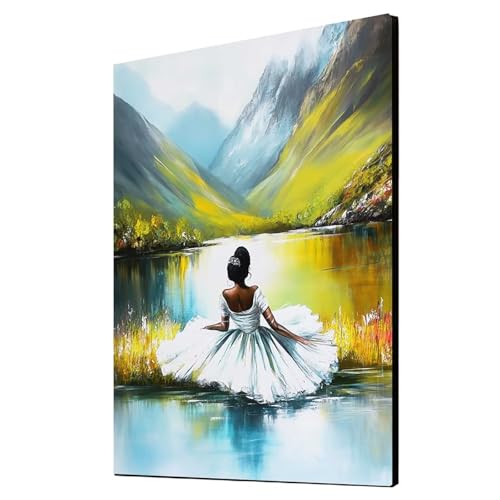 Diamond Painting Erwachsene Frau Diamond Painting Landschaft, Diamant Malen Nach Zahlen, 5D DIY Crystal art Cross Stickerei Basteln Erwachsene, Home Ästhetik Wand Dekor, Geschenke 40x55 cm 1ZSH-20534 von Generic