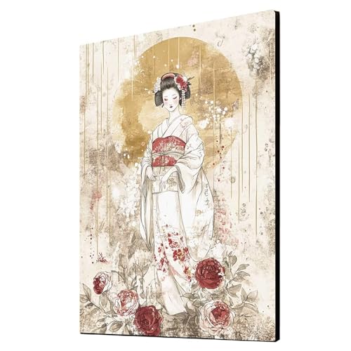 Diamond Painting Erwachsene Geisha Diamond Painting Blume, Diamant Malen Nach Zahlen, 5D DIY Crystal art Cross Stickerei Basteln Erwachsene, Home Ästhetik Wand Dekor, Geschenke 90x120 cm 1ZSH-6549 Diamond Painting Erwachsene Geisha Diamond Painting Blume, Diamant Malen Nach Zahlen, 5D DIY Crystal art Cross Stickerei Basteln Erwachsene, Home Ästhetik Wand Dekor, Geschenke 90x120 cm 1ZSH-6549 von Generic