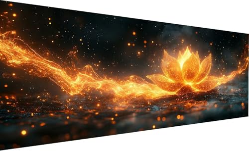 Diamond Painting Erwachsene Groß XXL 100X200 cm Glanz Diamant Painting Blume DIY 5D Quadrat Vollbohrer Kristall kunst Malerei Mosaik Bastelset Kinder für Zimmer Deko Wohnzimmer, Geschenk Model-133 von Generic